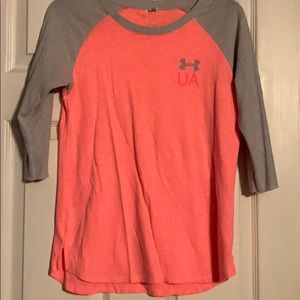 UA baseball tee